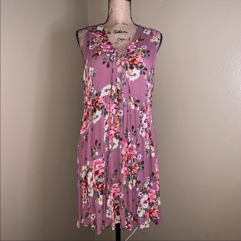 Umgee sleeveless floral dress